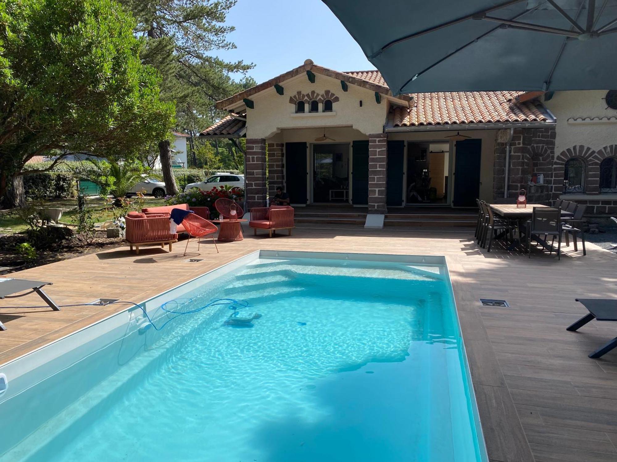 Villa De Charme Avec Piscine A 500M Des Plages Сорт-Осгор Экстерьер фото